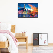 Charger l'image dans la galerie, Paysage marin - peinture en diamant complet - 30x40cm
