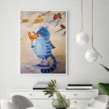 Charger l'image dans la galerie, Chat - peinture en diamant complet - 30x40cm