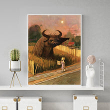 Charger l'image dans la galerie, Bovins - peinture diamant pleine - 30x40cm