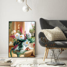 Charger l'image dans la galerie, Floral - peinture en diamant complet - 30x40cm