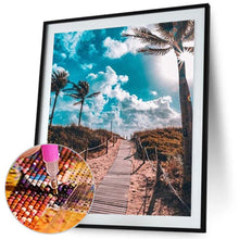 Charger l'image dans la galerie, Pont à tréteaux - peinture en diamant complet - 30x40cm