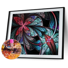 Charger l'image dans la galerie, Fleur ronde - peinture en diamant complet - 30x40cm