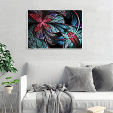 Charger l'image dans la galerie, Fleur ronde - peinture en diamant complet - 30x40cm