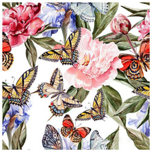 Charger l'image dans la galerie, Fleurs de papillon - peinture complète de diamant - 40x40cm