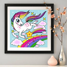 Charger l'image dans la galerie, Cheval coloré - peinture complète de diamant - 30x30cm