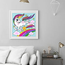 Charger l'image dans la galerie, Cheval coloré - peinture complète de diamant - 30x30cm