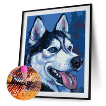 Charger l'image dans la galerie, Chien de recherche - peinture de diamant complète - 30x40cm