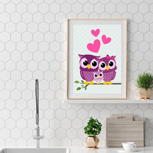 Charger l'image dans la galerie, Amour d’oiseau - peinture complète de diamant - 30x40cm