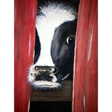 Charger l'image dans la galerie, Peek vache - peinture diamant complet - 30x40cm
