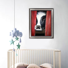 Charger l'image dans la galerie, Peek vache - peinture diamant complet - 30x40cm