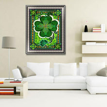 Charger l'image dans la galerie, Fleur chanceuse - peinture en diamant complet - 30x40cm