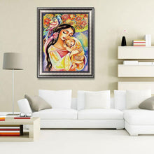 Charger l'image dans la galerie, Amour de mère - peinture complète de diamant - 30x40cm