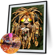 Charger l'image dans la galerie, Lion - peinture en diamant complet - 30x40cm