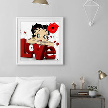 Charger l'image dans la galerie, Betty boop - peinture en diamant complet - 40x40cm