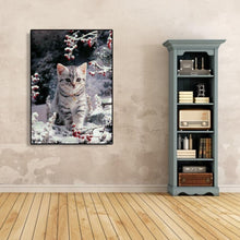 Charger l'image dans la galerie, Chat - peinture en diamant complet - 30x40cm