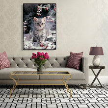 Charger l'image dans la galerie, Chat - peinture en diamant complet - 30x40cm