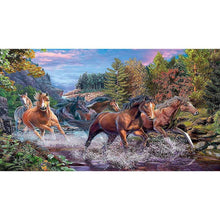 Charger l'image dans la galerie, Cheval - peinture en diamant complet - 50x100cm