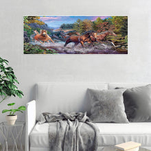 Charger l'image dans la galerie, Cheval - peinture en diamant complet - 50x100cm