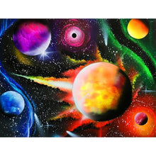Charger l'image dans la galerie, Univers - peinture diamant pleine - 40x30cm