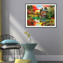 Charger l'image dans la galerie, Lac tranquille - peinture en diamant complet - 40x30cm