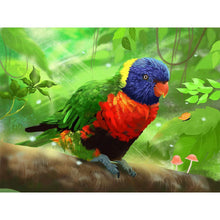 Charger l'image dans la galerie, Oiseau debout - peinture complète de diamant - 40x30cm