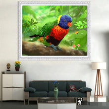 Charger l'image dans la galerie, Oiseau debout - peinture complète de diamant - 40x30cm