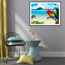 Charger l'image dans la galerie, Oiseau debout - peinture complète de diamant - 40x30cm