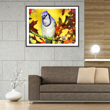 Charger l'image dans la galerie, Oiseau debout - peinture complète de diamant - 40x30cm