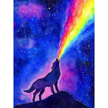 Charger l'image dans la galerie, Loup de nouveauté - peinture de diamant complète - 30x40cm