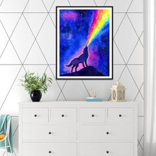 Charger l'image dans la galerie, Loup de nouveauté - peinture de diamant complète - 30x40cm