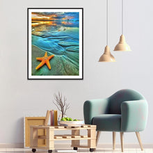 Charger l'image dans la galerie, Bord de mer facile - peinture en diamant complet - 30x40cm