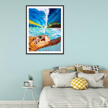 Charger l'image dans la galerie, Bord de mer facile - peinture en diamant complet - 30x40cm