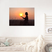 Charger l'image dans la galerie, Sunset girl - peinture diamant complet - 40x30cm