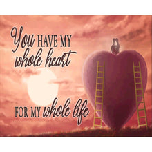 Charger l'image dans la galerie, Full heartset - peinture en diamant complet - 40x30cm