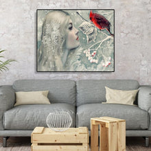 Charger l'image dans la galerie, Oiseau de beauté - peinture complète de diamant - 40x30cm