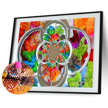 Charger l'image dans la galerie, Papillon de point de croix - peinture complète de diamant - 30x40cm