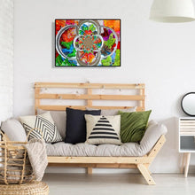 Charger l'image dans la galerie, Papillon de point de croix - peinture complète de diamant - 30x40cm