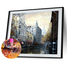 Charger l'image dans la galerie, Cross point street - peinture diamant pleine - 30x40cm