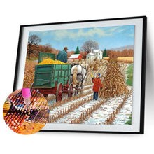 Charger l'image dans la galerie, Récoltes d’automne de point de croix - peinture complète de diamant - 30x40cm