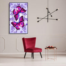 Charger l'image dans la galerie, Papillon - peinture en diamant complet - 30x48cm