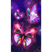Charger l'image dans la galerie, Papillon - peinture en diamant complet - 30x48cm
