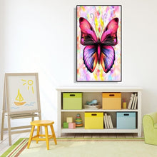 Charger l'image dans la galerie, Papillon - peinture en diamant complet - 30x48cm