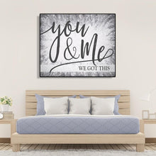 Charger l'image dans la galerie, Word - diamant rond complet - 35x30cm