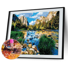 Charger l'image dans la galerie, Scène de montagne - peinture complète de diamant - 40x30cm