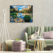 Charger l'image dans la galerie, Scène de montagne - peinture complète de diamant - 40x30cm