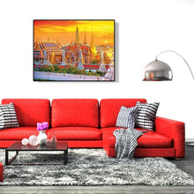 Charger l'image dans la galerie, Paysage célèbre - peinture en diamant complet - 45x35cm