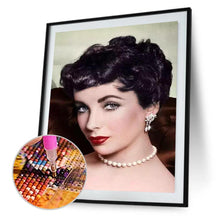 Charger l'image dans la galerie, Beauté rétro - peinture en diamant complet - 30x40cm