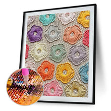Charger l'image dans la galerie, Fleur de couture complète - peinture en diamant complet - 30x40cm