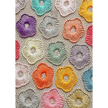 Charger l'image dans la galerie, Fleur de couture complète - peinture en diamant complet - 30x40cm