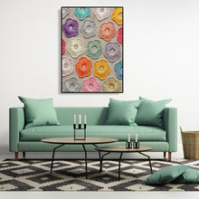 Charger l'image dans la galerie, Fleur de couture complète - peinture en diamant complet - 30x40cm